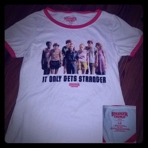 🍔 3 for $15!!  Stranger Things Tee